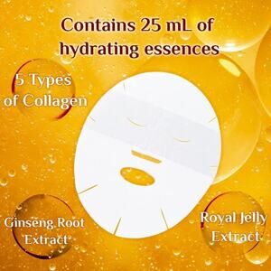 Moisturizing Mask Perfect One Mask Has Collagen Purple Root Anti-Aging New